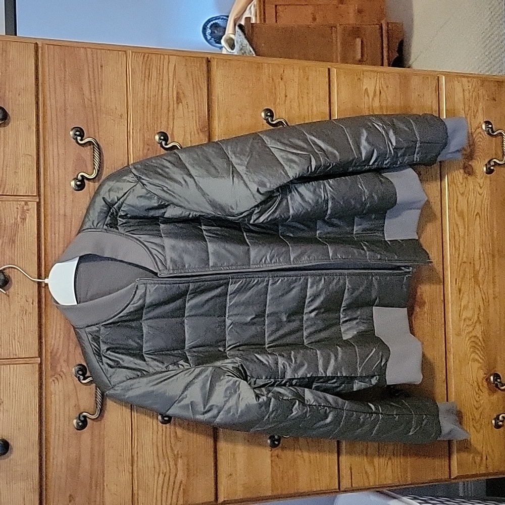 lululemon athletica Gray Bomber Jacket